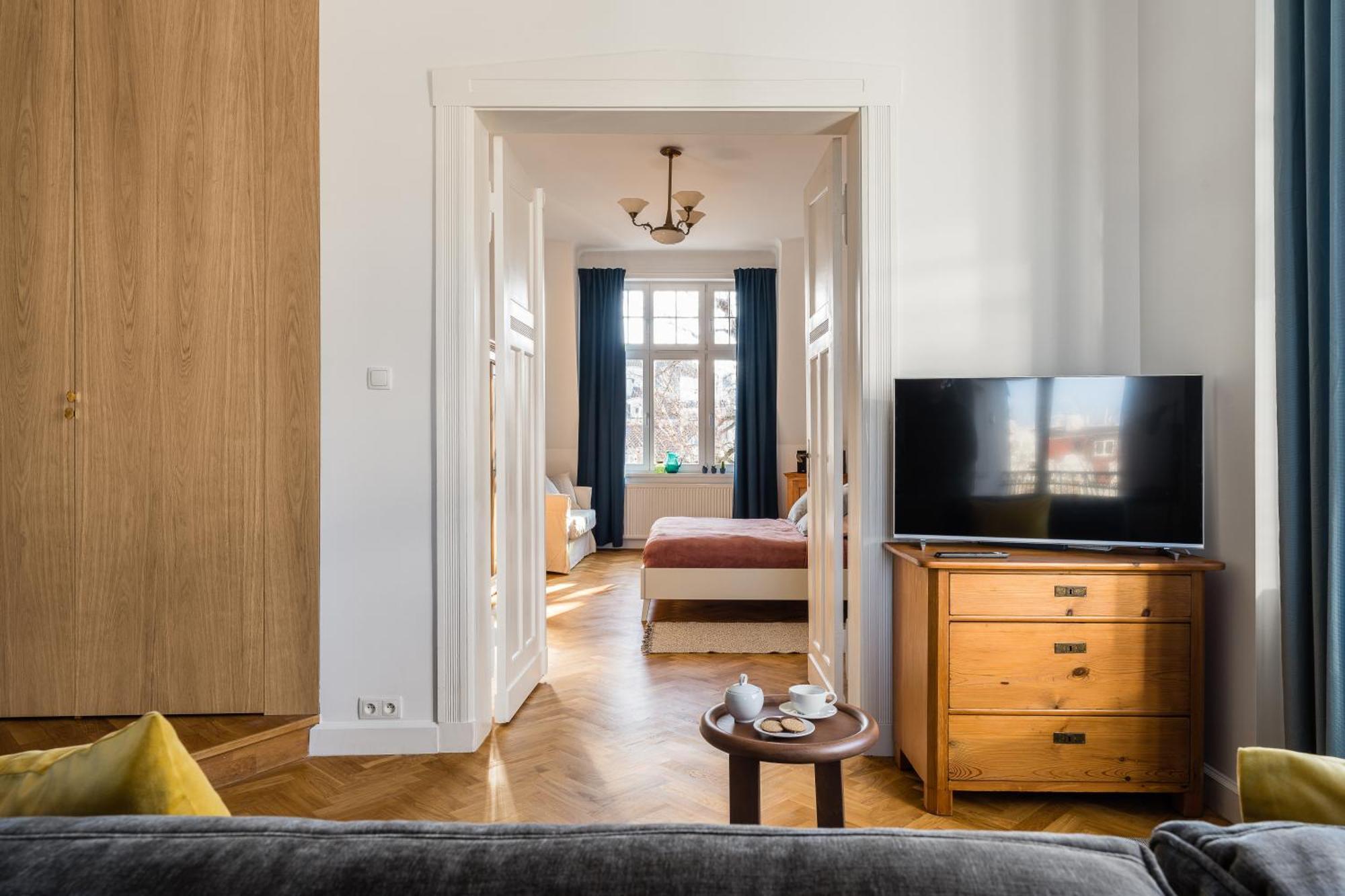 Sanhaus Apartments - Chopina 13 - Apartamenty W Centrum, 5 Minut Od Plazy I Deptaka Sopot Rum bild